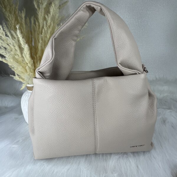 Beež pehme käekott