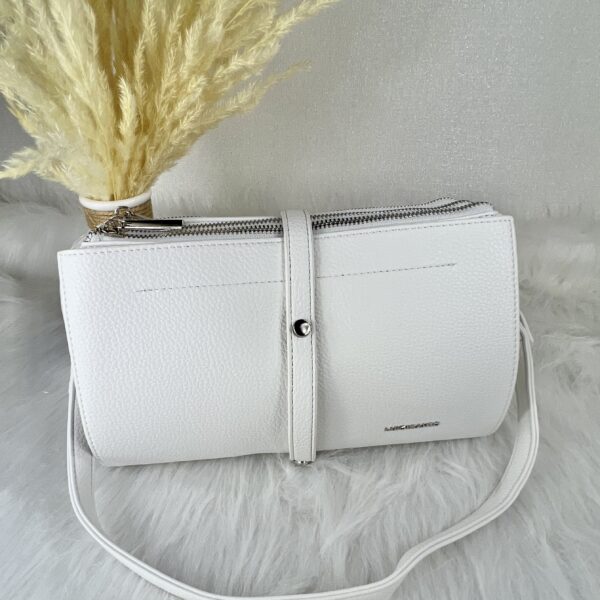 Valge stiilne crossbody
