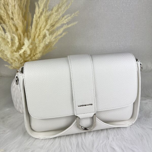Valge elegantne crossbody